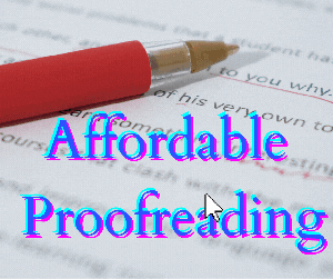 affordable proofreading grammar editing correction